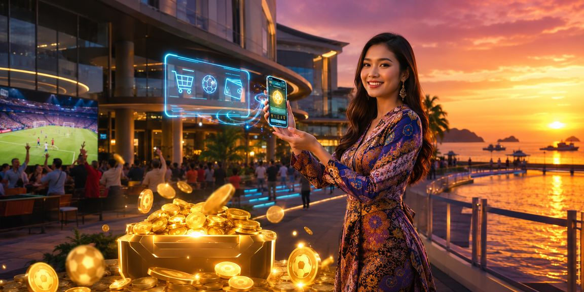 Aplikasi kasino dalam talian dengan motif batik Kota Kinabalu Sabah