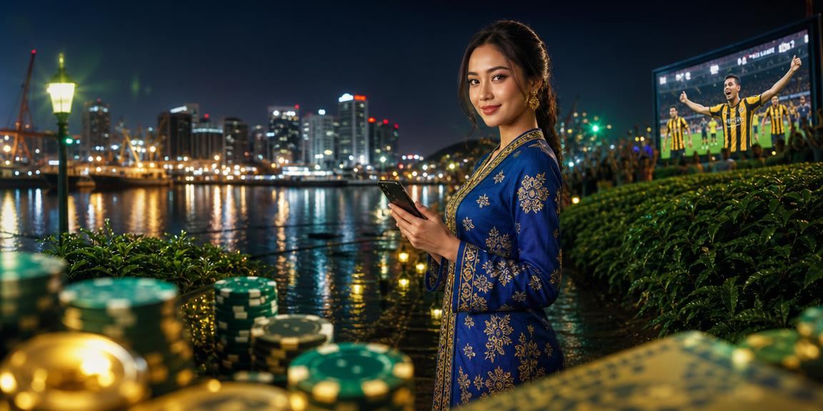 Aplikasi kasino Malaysia dengan suasana baju kurung tempatan