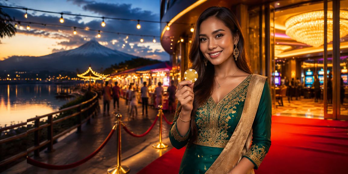 Hiburan kasino suasana Hari Raya di Sabah Malaysia